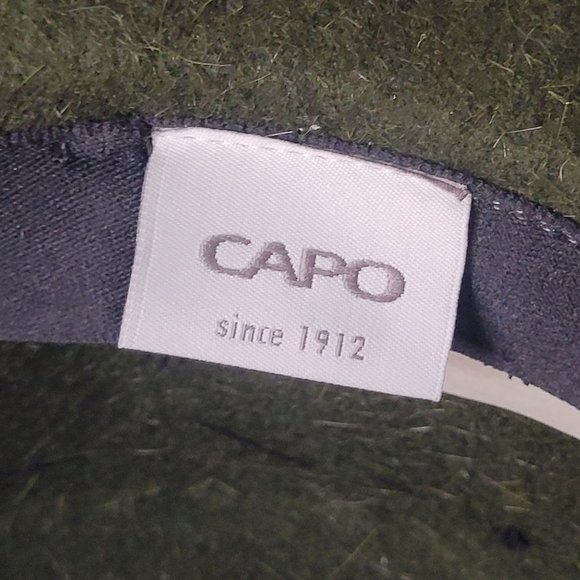 Capo Green Wool Hat size 7 MED - Picture 9 of 12